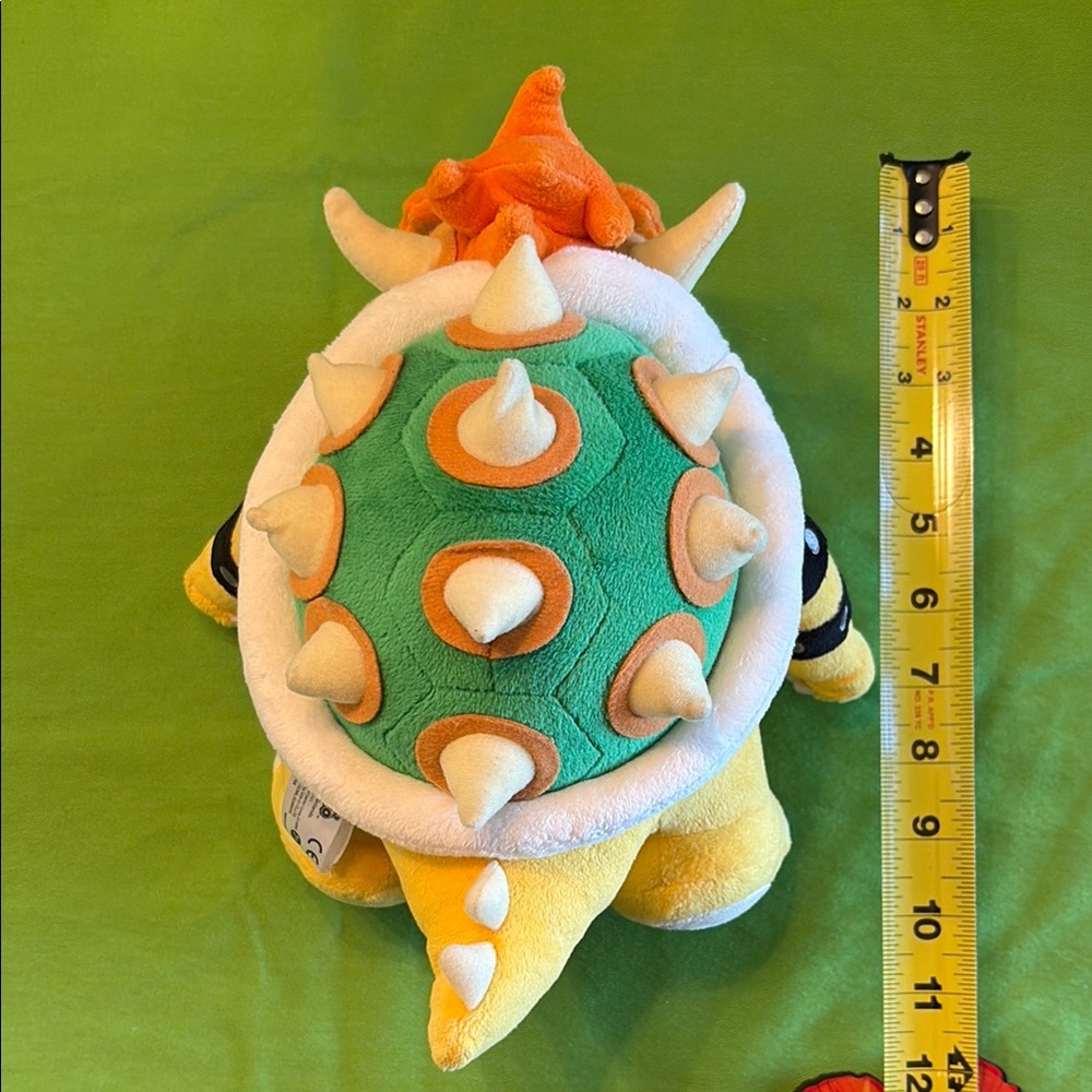 Nintendo Super Mario 10” Bowser Plush - Picture 6 of 7